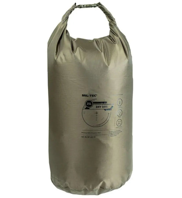 Dry Bag 25l Olive Mil-Tec WARZONESHOP