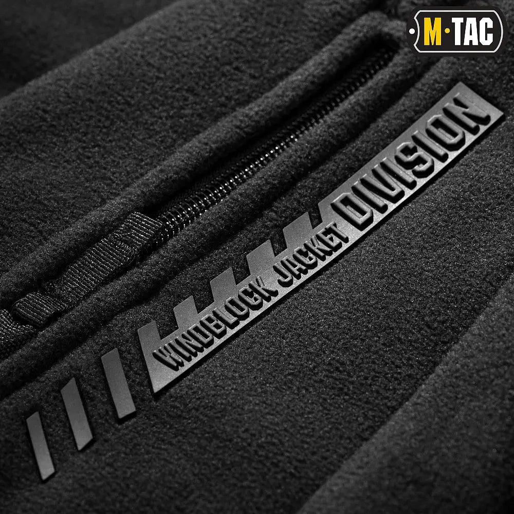 Fleece tactic WINDBLOCK DIVISION GEN.II Negru M-TAC WARZONESHOP