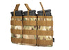 Pouch triplu open top AK / M4 / G36 Multicam® WARZONESHOP