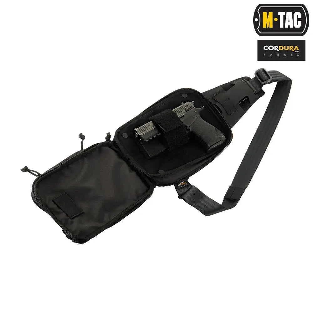 Geanta tactica Sling bag transport pistol M-TAC Elite Hex WARZONESHOP