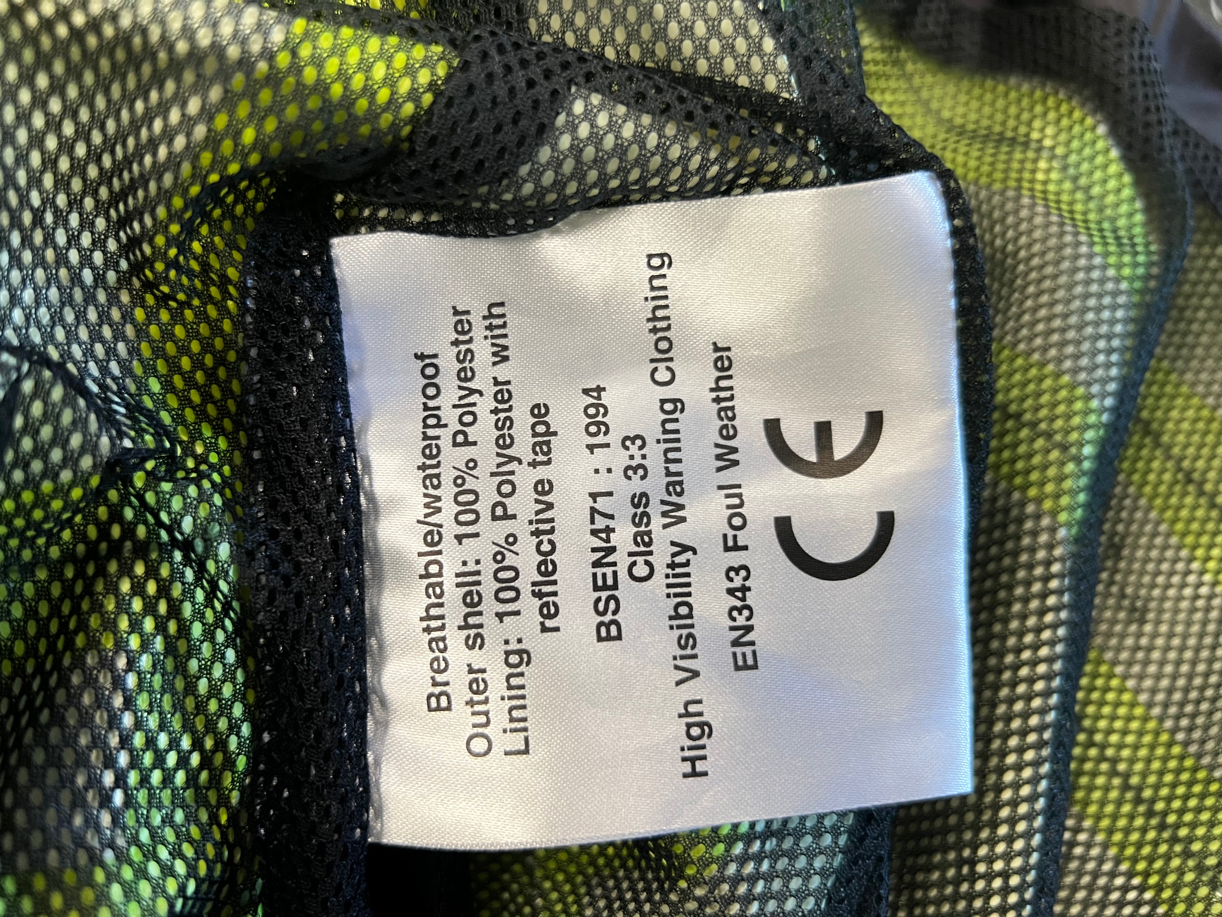 Jacheta oficială POLICE – High-Visibility Waterproof – Surplus UK SH (marime L)