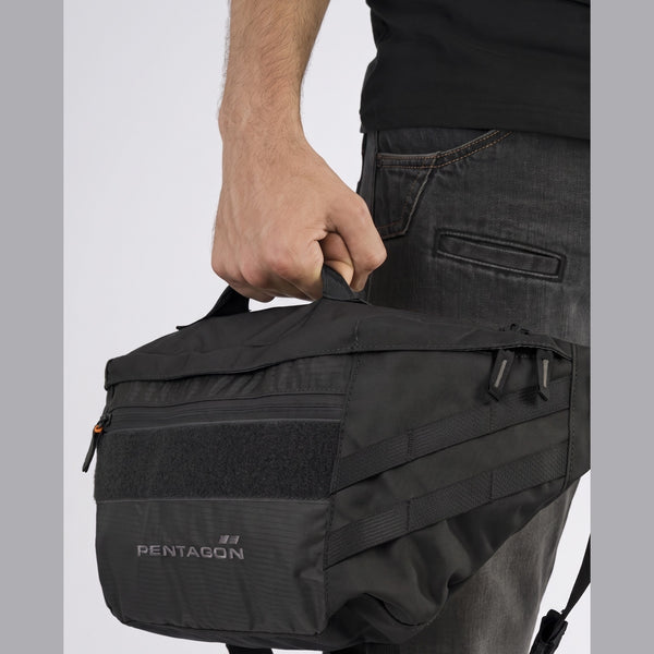 Geanta Pentagon Telamon neagra - maner de transport