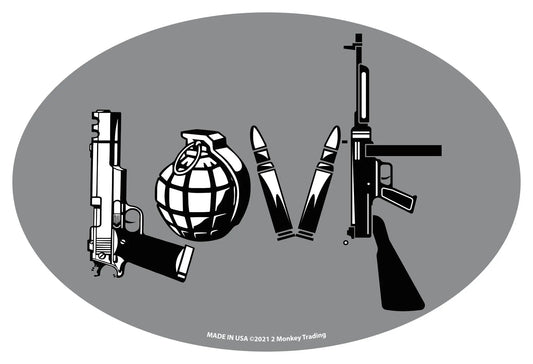 Magnet army GUN LOVE Lucky Shot USA WARZONESHOP