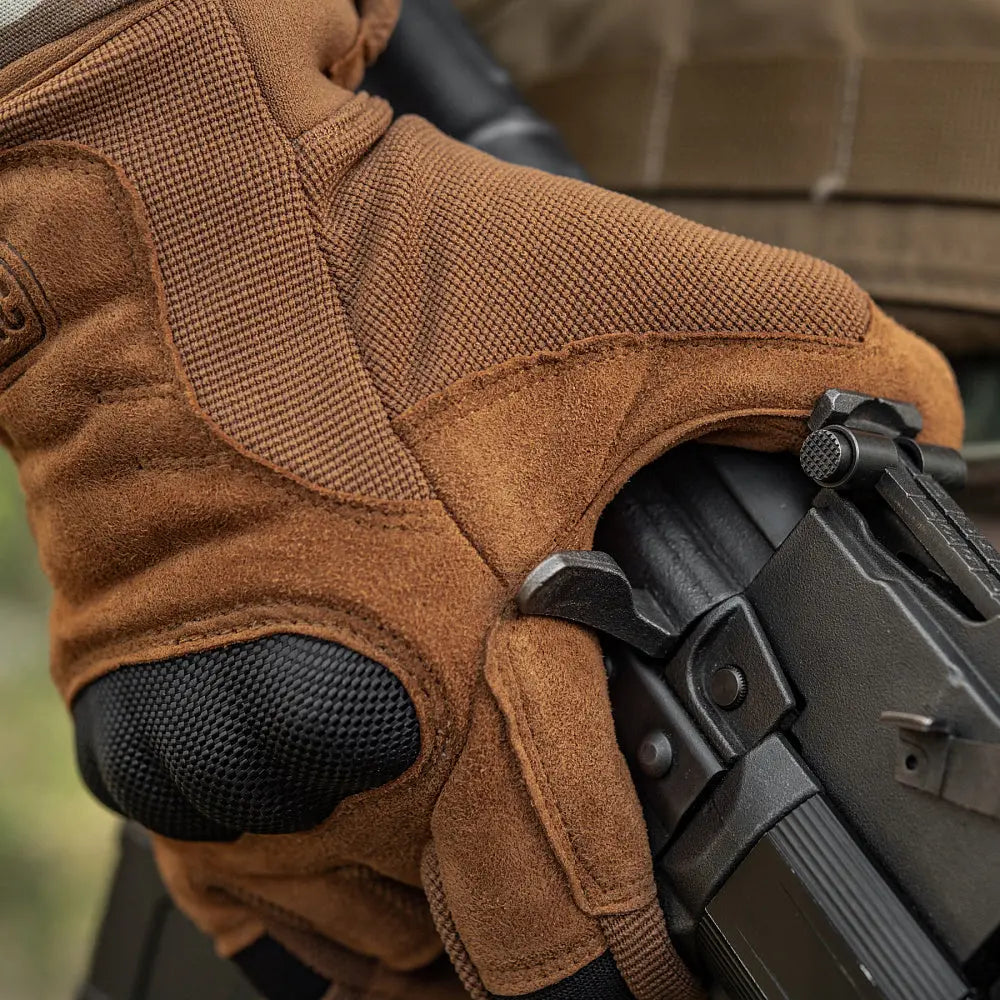 Manusi tactice antitrauma M-TAC Assault Tactical MK.6 - coyote WARZONESHOP