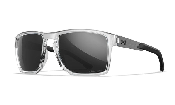 Ochelari WILEY X APEX CAPTIVATE™ Grey Gloss Crystal Clear WARZONESHOP
