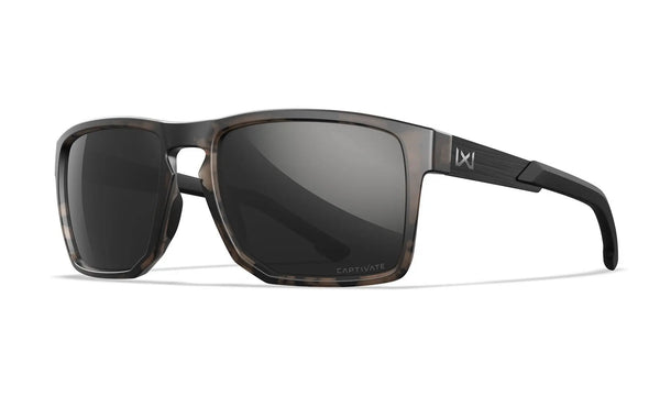Ochelari WILEY X APEX CAPTIVATE™ Polarized Black Mirror Matte Tortoise Brown WARZONESHOP