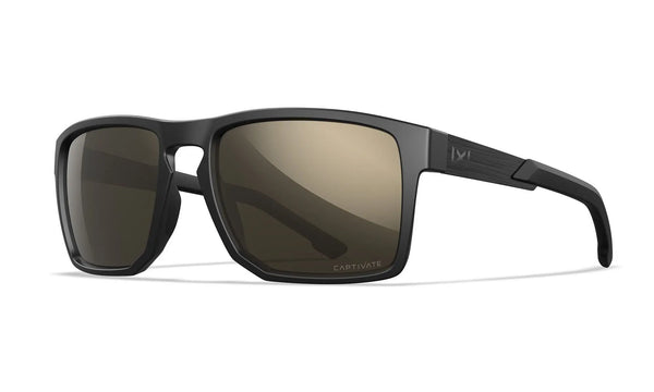 Ochelari WILEY X APEX CAPTIVATE™ Polarized Tungsten Mirror Matte Black WARZONESHOP