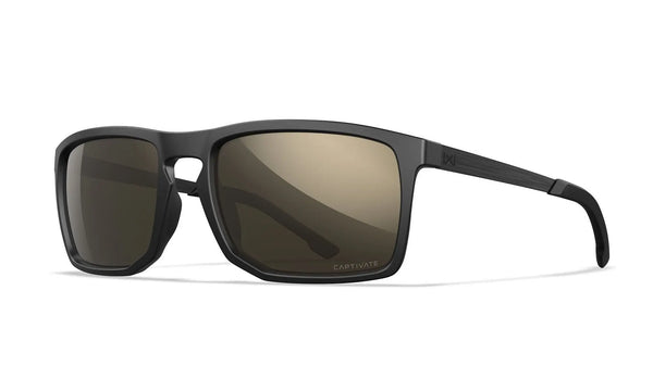 Ochelari WILEY X AXE CAPTIVATE™ Polarized Tungsten Mirror Matte Black WARZONESHOP