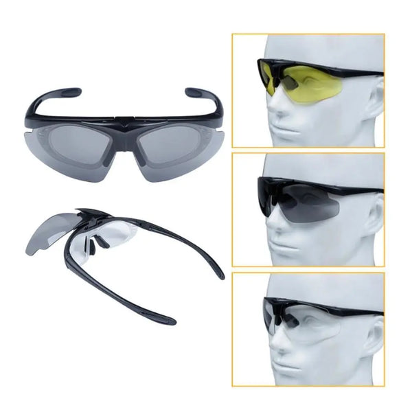 Ochelari tactici 3 lentile interschimbabile Royal WARZONESHOP