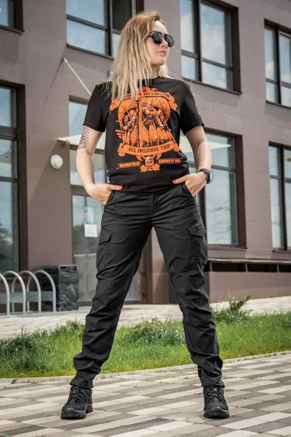 Pantaloni tactici damă AGGRESSOR Lady Flex M-TAC - Negru WARZONESHOP