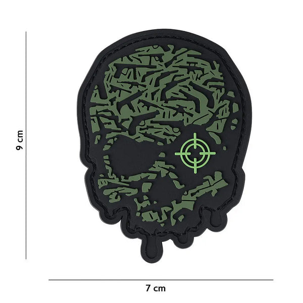 Patch 3D PVC Target eye skull WARZONESHOP