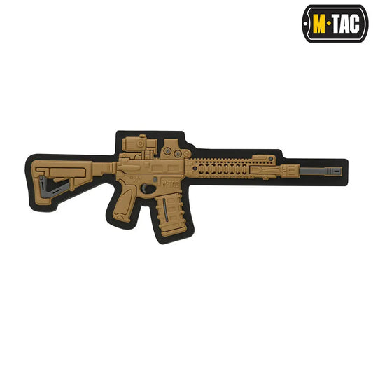 Patch AR15 coyote velcro PVC M-TAC WARZONESHOP