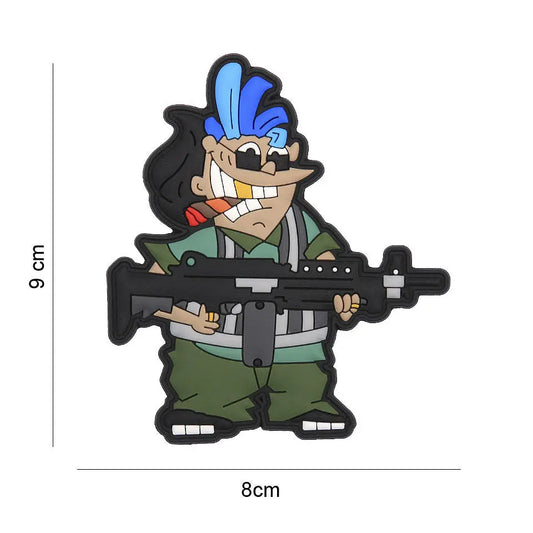 Patch Doddy Jerk 3D PVC 101INC WARZONESHOP