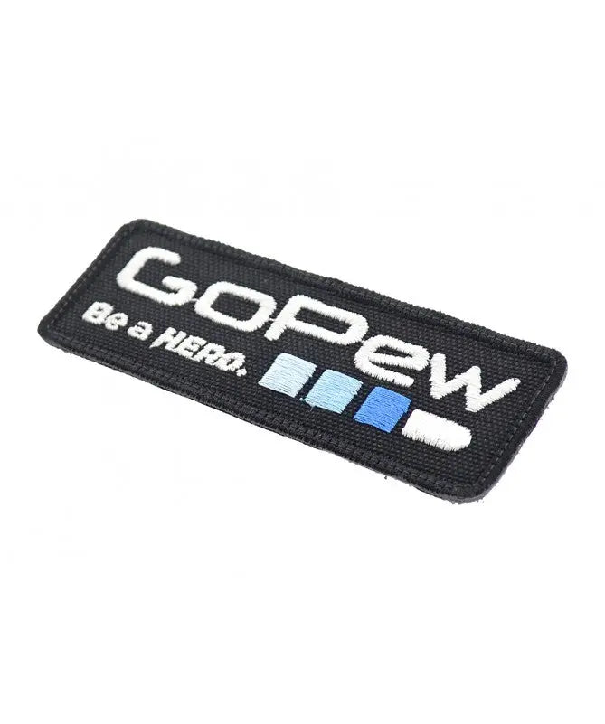 Patch GO PEW velcro textil WARZONESHOP