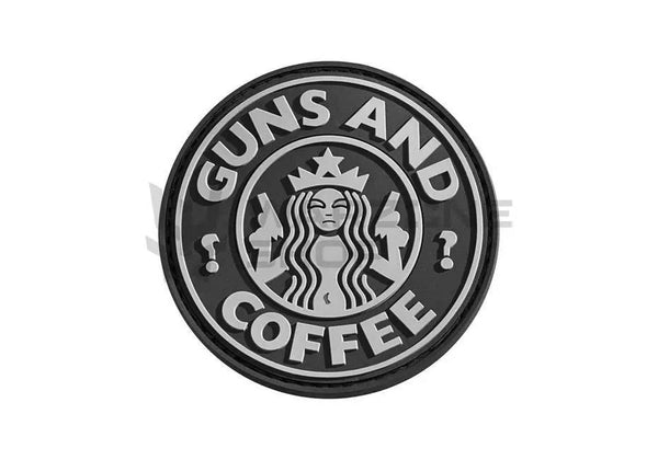 Patch GUNS AND COFFEE 3d WARZONESHOP