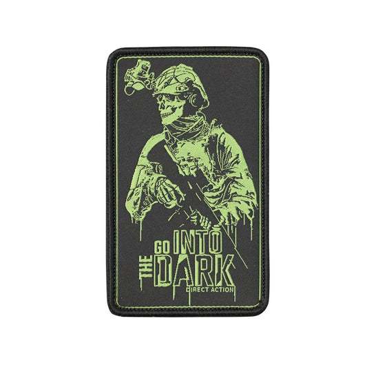 Patch INTO THE DARK velcro textil Direct Action® WARZONESHOP