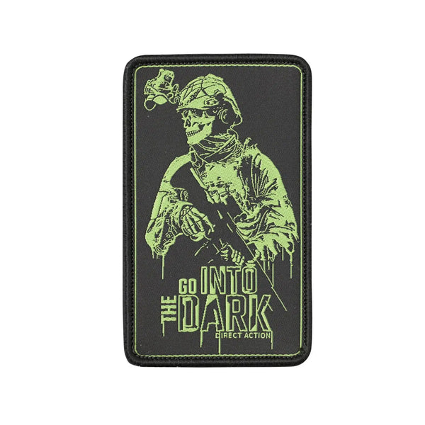 Patch INTO THE DARK velcro textil Direct Action® WARZONESHOP
