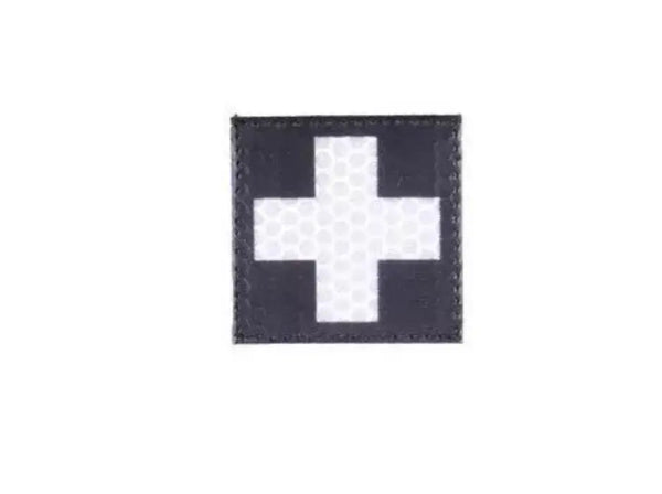 Patch Medical Cross IR negru WARZONESHOP