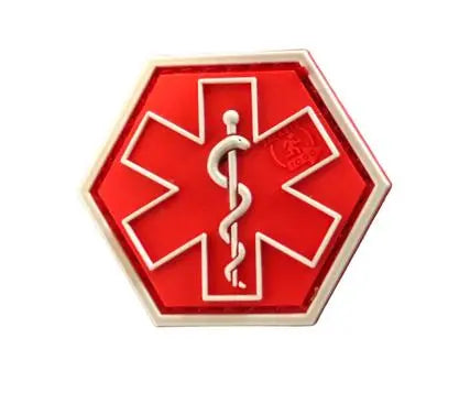 Patch PARAMEDIC velcro PVC WARZONESHOP