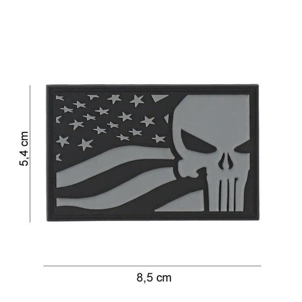 Patch Punisher US Flag WARZONESHOP