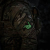 Patch Skeleton Shooter textil fosforescent M-TAC WARZONESHOP