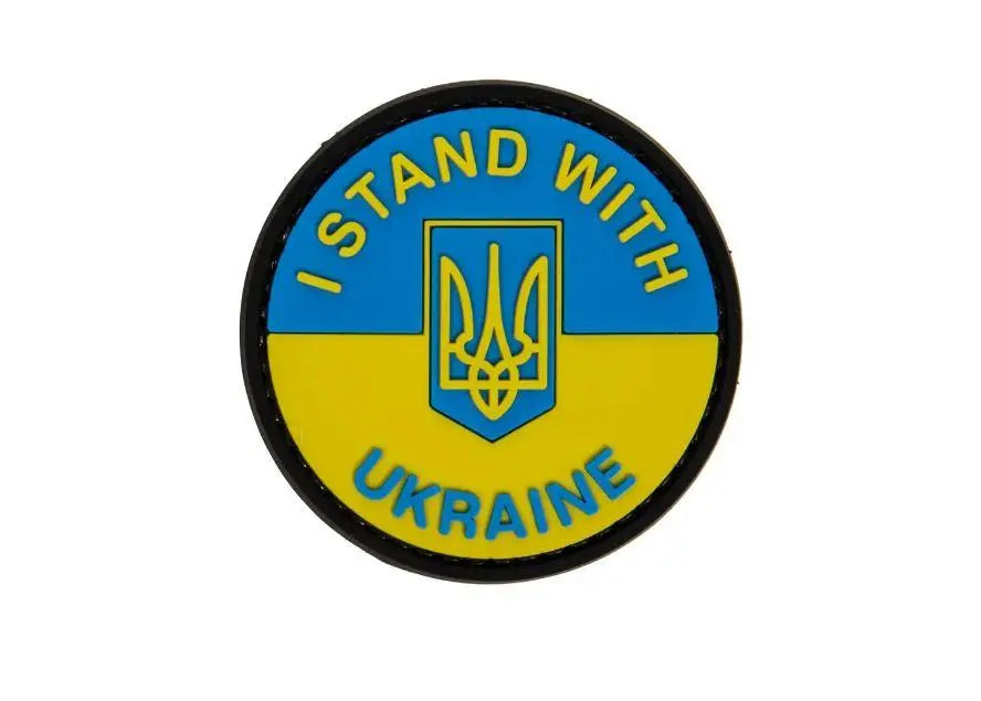Patch Stand with Ukraine velcro PVC WARZONESHOP