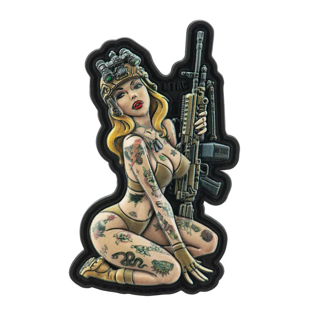 Patch Tactical Girl v5 M-TAC WARZONESHOP