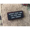 Patch What can i do velcro PVC JTG WARZONESHOP