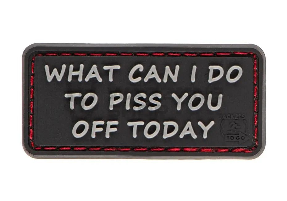 Patch What can i do velcro PVC JTG WARZONESHOP