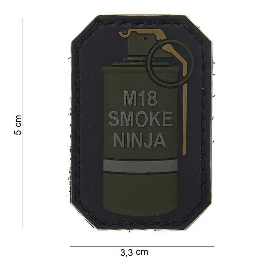 Patch grenada Smoke Ninja velcro 3D WARZONESHOP