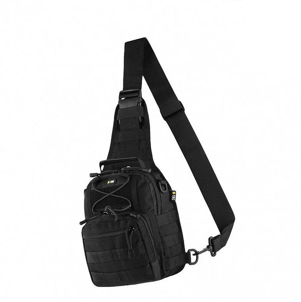 Patrol bag EDC one strap negru M-TAC WARZONESHOP