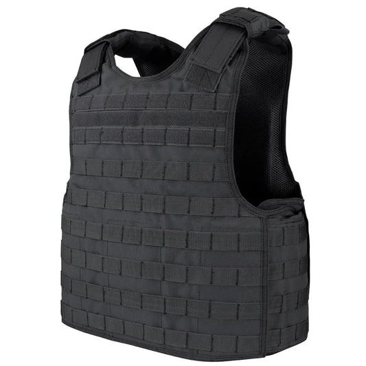 Plate Carrier negru DEFENDER CONDOR WARZONESHOP