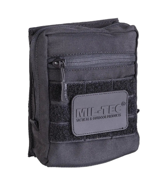 Pouch multifunctional negru velcro MIL-TEC WARZONESHOP