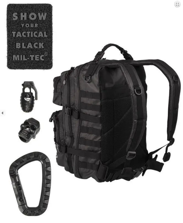Rucsac Tactical Black 36l Mil-Tec WARZONESHOP