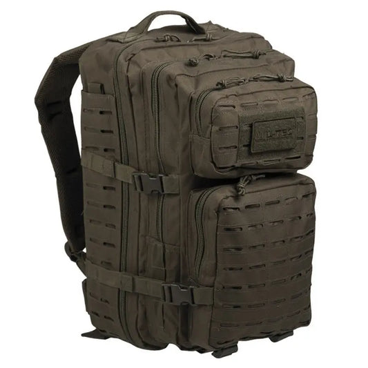 Rucsac tactic 36l laser cut OLIVE GREEN Mil-Tec WARZONESHOP