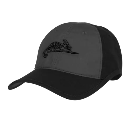 Sapca Logo Helikon-Tex® – PolyCotton Ripstop - Shadow Grey Black WARZONESHOP