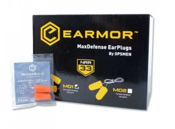 Earmor™ MaxDefense Dopuri Urechi Antifonice NRR33 – Cutie 60 perechi