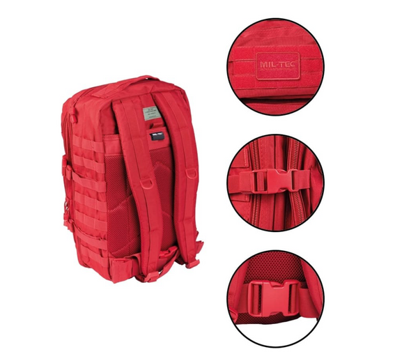 Rucsac tactic Mil-Tec® US 36L – Signal Red  WARGEAR
