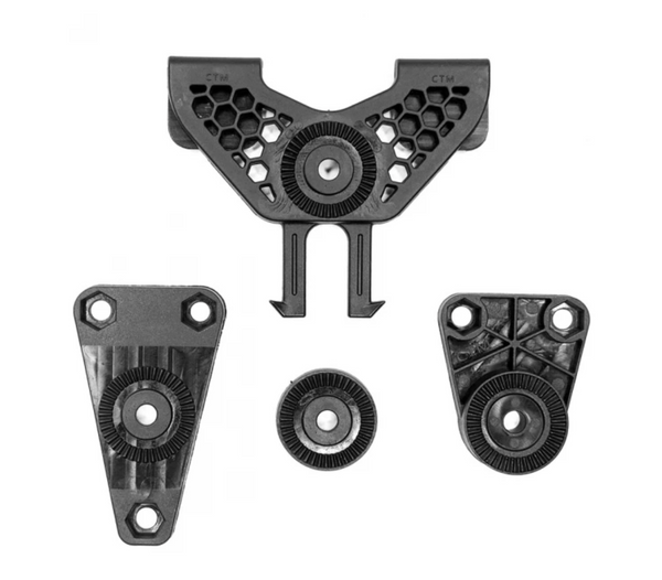 Set adaptor holster cu sistem rotativ și MOLLE Panel – CTM  WARGEAR