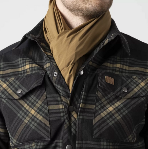 Swagman Scarf Helikon-Tex® – Eșarfă multifuncțională survival 8-în-1 - coyote  WARGEAR