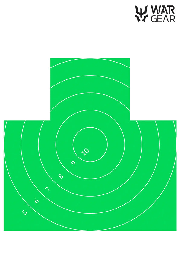 Set 50 tinte piept cu cercuri 50x70 cm - Verde WARZONESHOP
