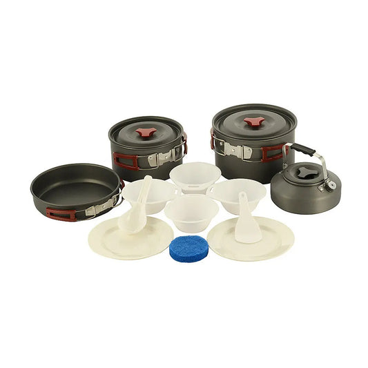 Set Vase Camping aluminiu M-Tac 4-5 Persoane WARZONESHOP