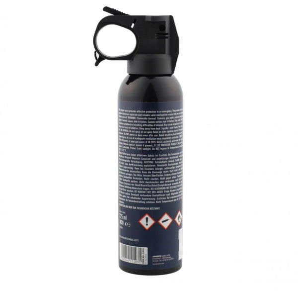 Spray iritant Walther ProSecur Bear Defender 225 ml – 10% OC, 2.000.000 SHU, Jet conic, rază 10 m + Toc inclus WARZONESHOP