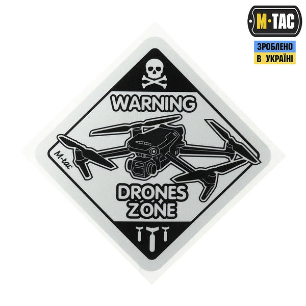 Sticker Drones Zone M-TAC WARZONESHOP