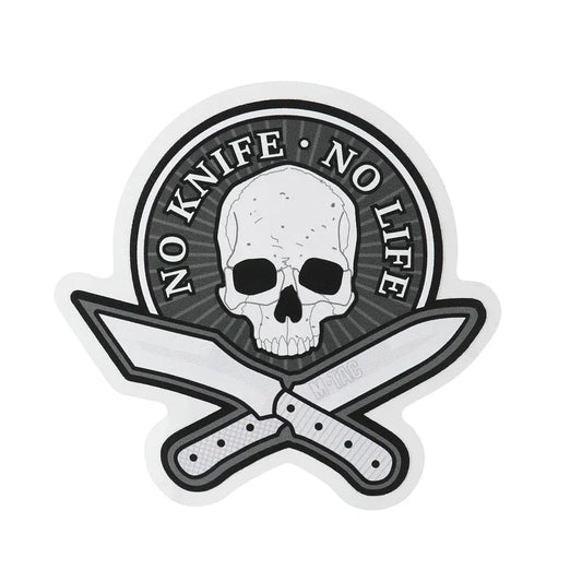 Sticker No Knife No Life M-TAC WARZONESHOP