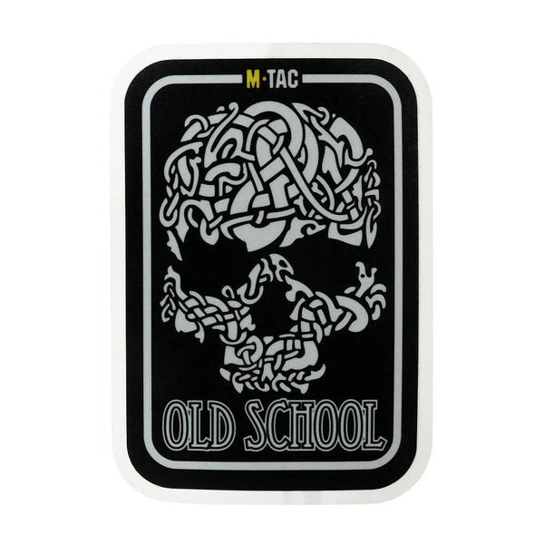 Sticker OLD SCHOOL SKULL M-TAC WARZONESHOP