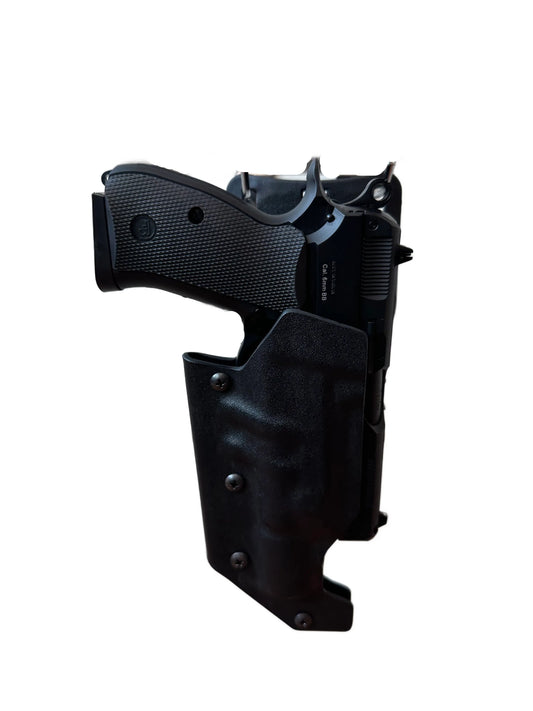 Toc Pistol Universal Quick Pull Lanterna Mare Kydex WARZONESHOP