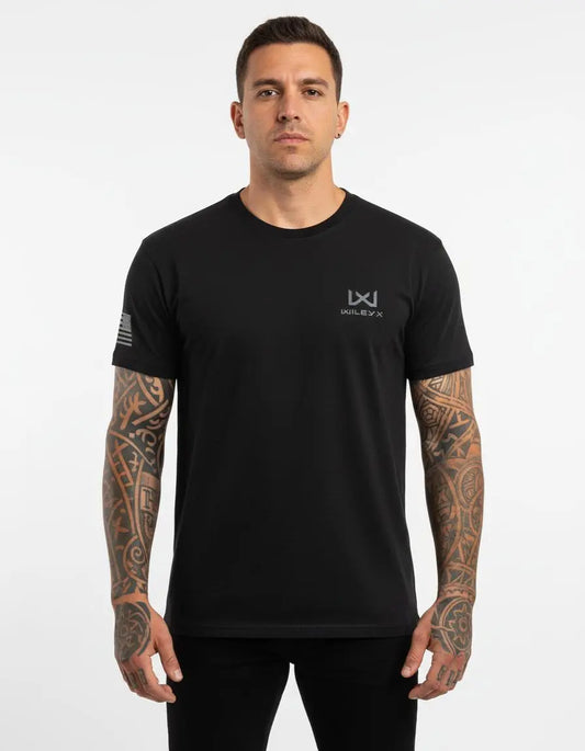 Tricou Canyon Onyx Black WILEY X WARZONESHOP