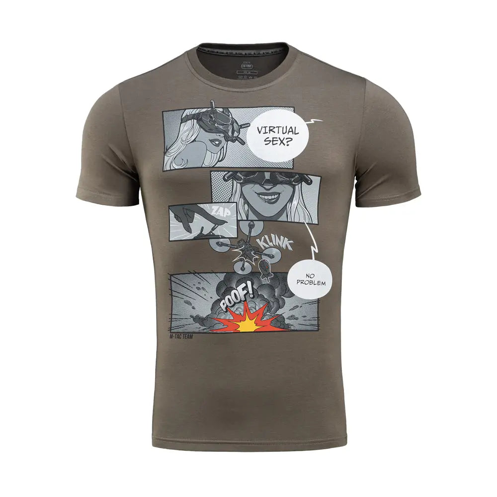 Tricou Comics Drone olive M-TAC WARZONESHOP