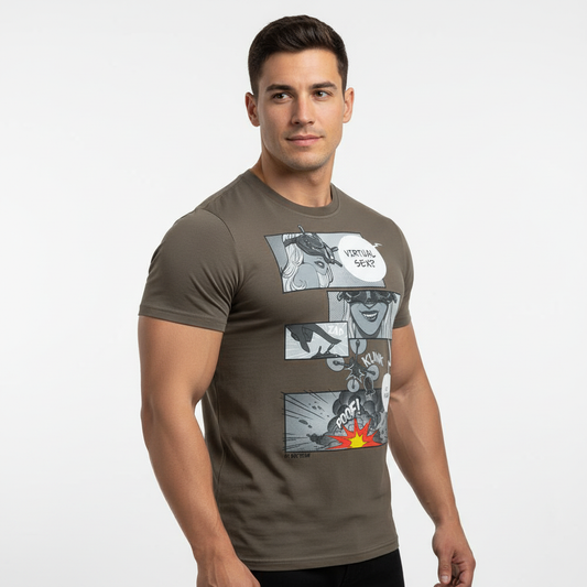 Tricou Comics Drone olive M-TAC WARZONESHOP